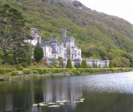 Abadía Kylemore, en Connemara.